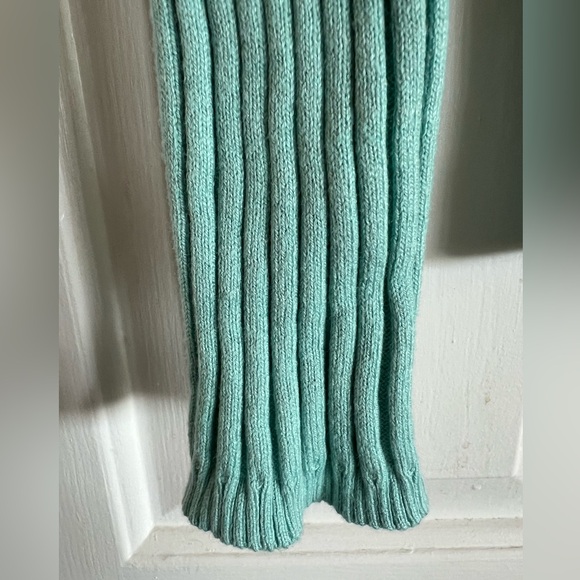 Talbots Aqua Ribbed Button-Up Cardigan - Picture 5 of 9